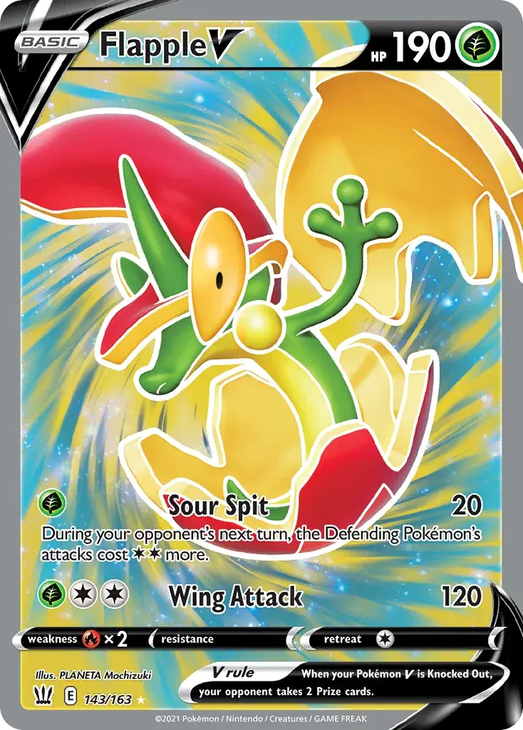 Flapple V Battle Styles 143