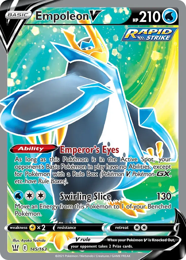 Empoleon V Battle Styles 145