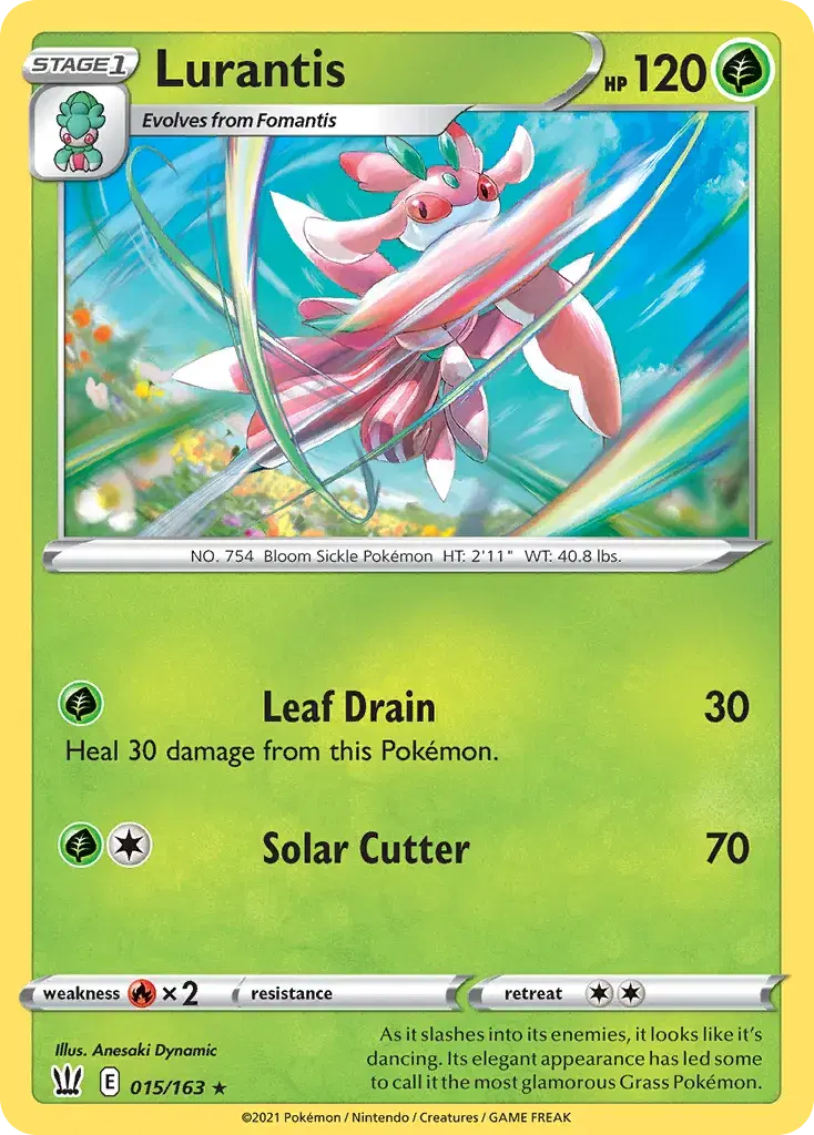 Lurantis Battle Styles 15