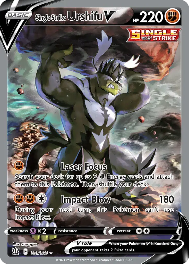 Single Strike Urshifu V Battle Styles 151