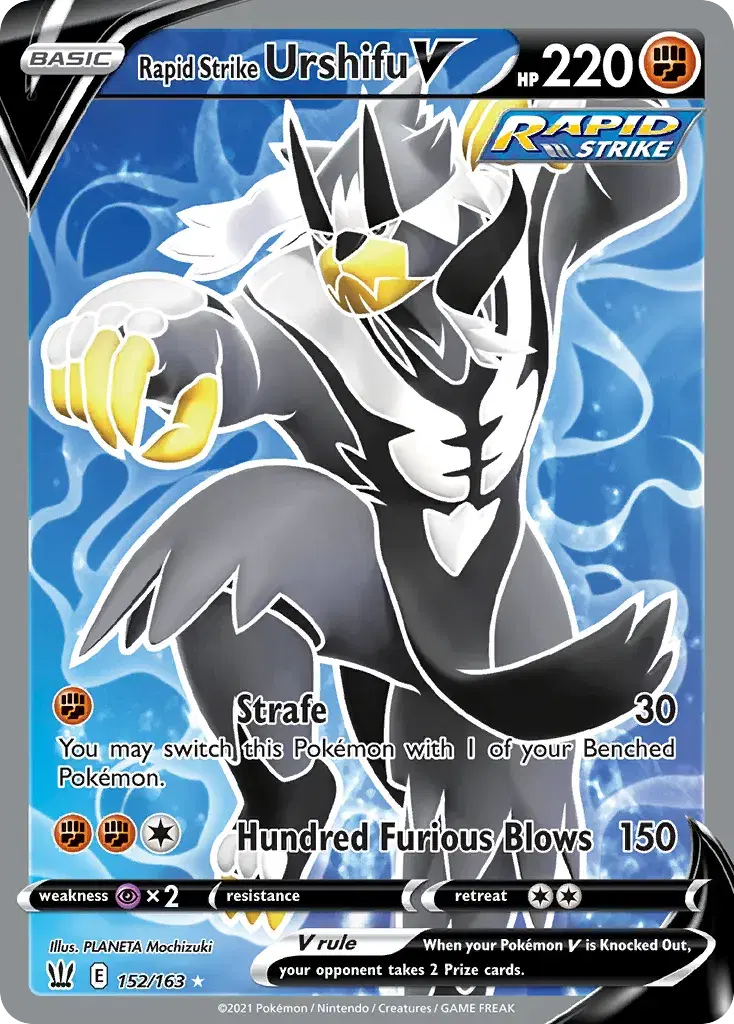 Rapid Strike Urshifu V Battle Styles 152