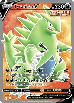 Tyranitar V Battle Styles