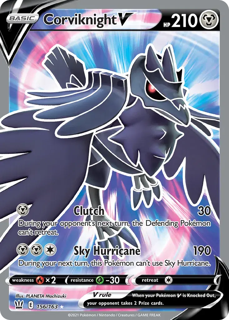 Corviknight V Battle Styles 156