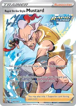 Rapid Strike Style Mustard Battle Styles