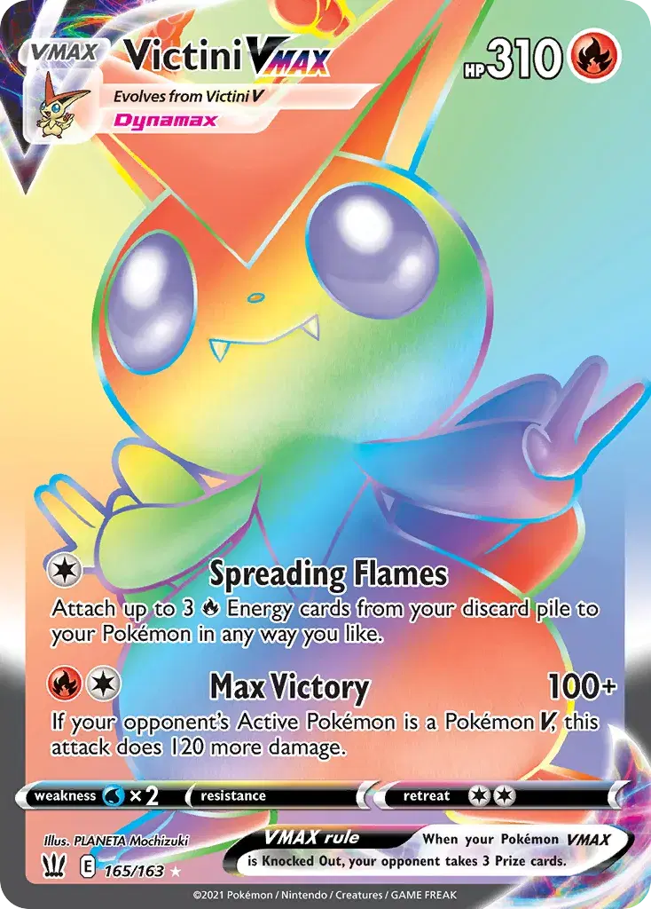 Victini VMAX Battle Styles 165
