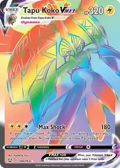 Tapu Koko VMAX Battle Styles