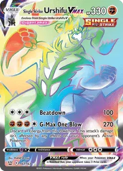 Single Strike Urshifu VMAX Battle Styles