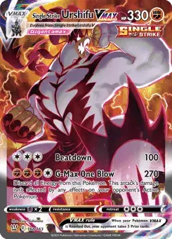 Single Strike Urshifu VMAX Battle Styles