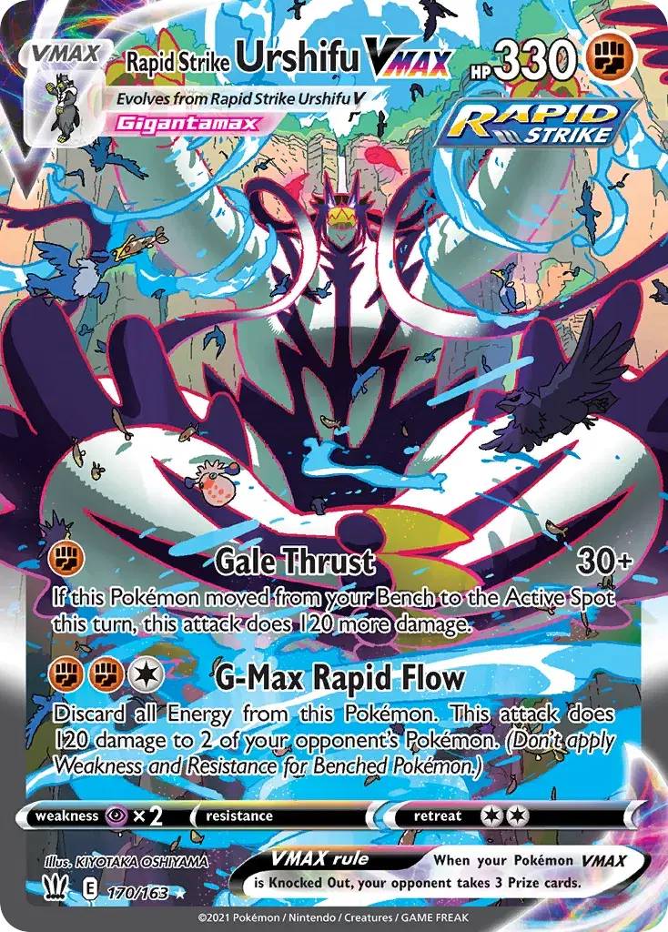 Rapid Strike Urshifu VMAX Battle Styles 170