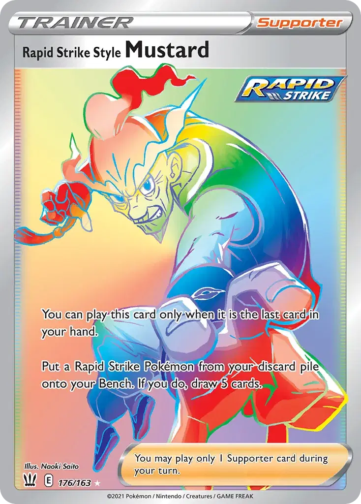 Rapid Strike Style Mustard Battle Styles 176