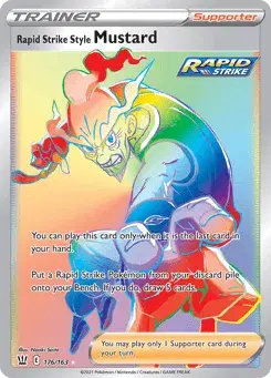 Rapid Strike Style Mustard Battle Styles