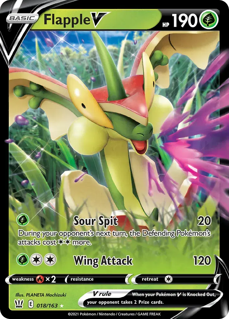Flapple V Battle Styles 18