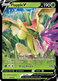 Flapple V Battle Styles