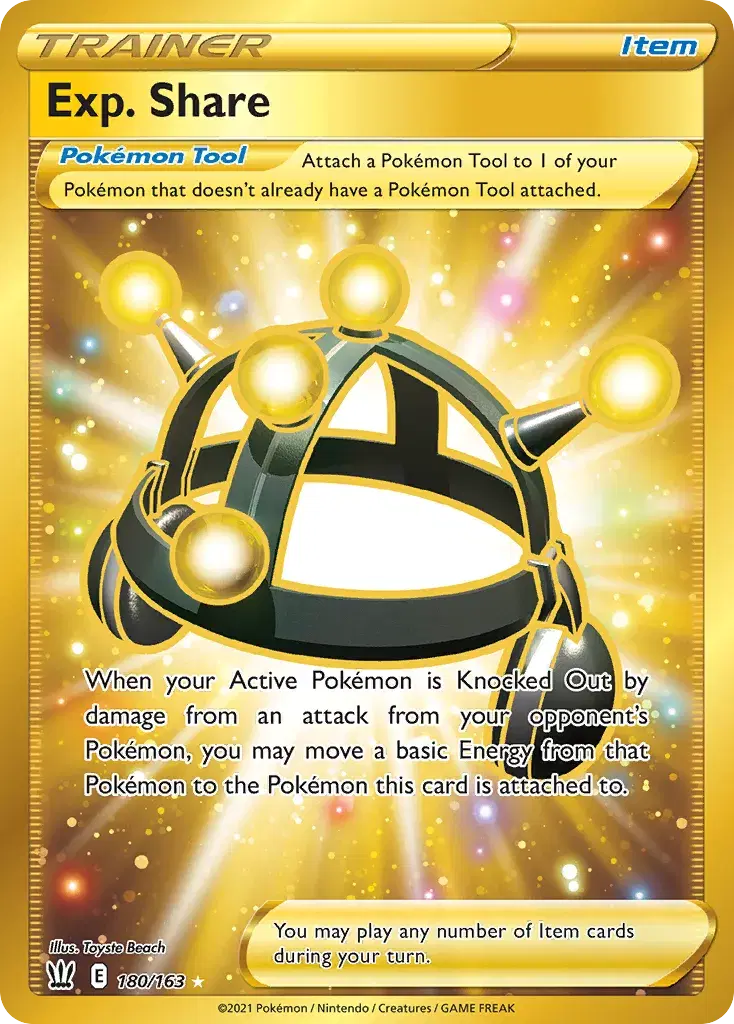Exp. Share Battle Styles 180