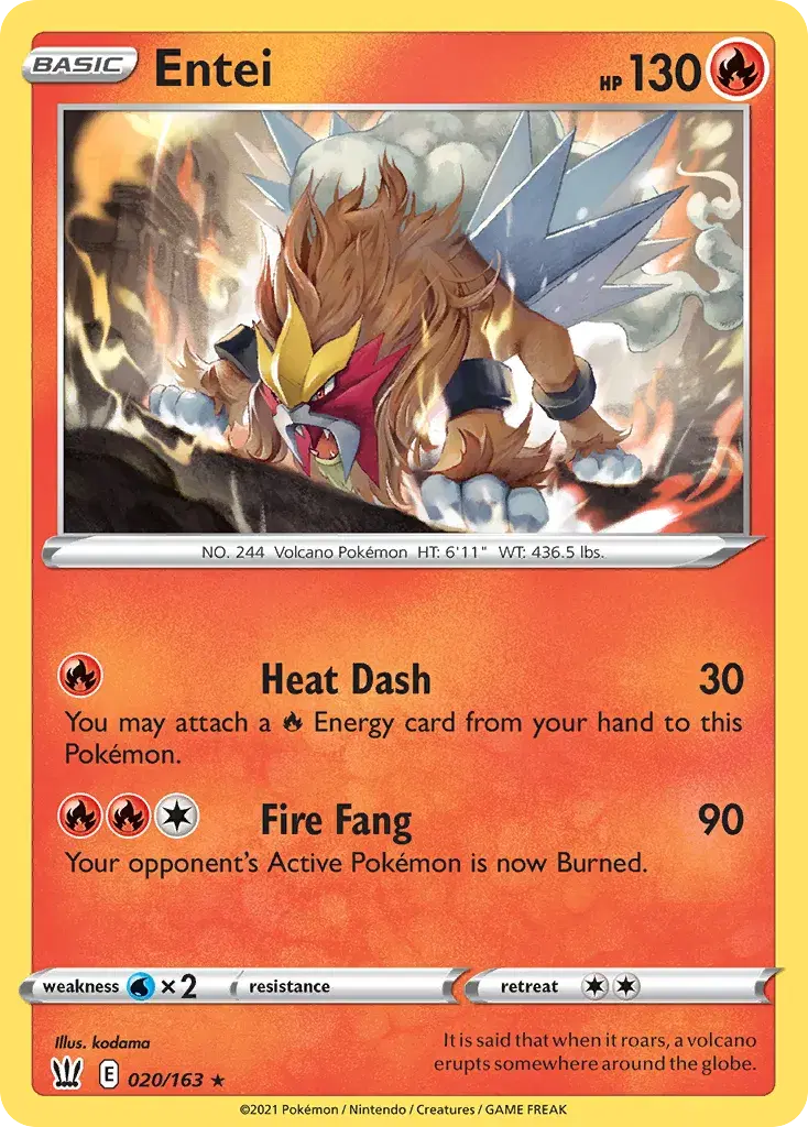 Entei Battle Styles 20