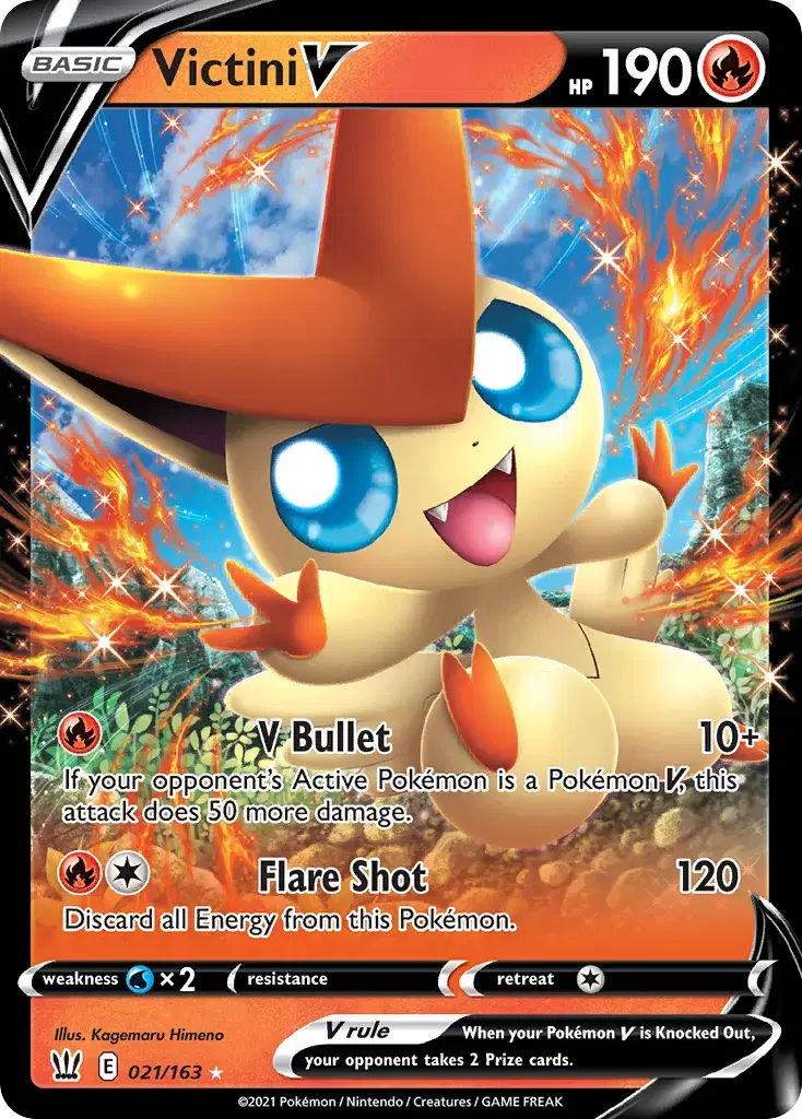 Victini V Battle Styles 21
