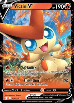 Victini V Battle Styles