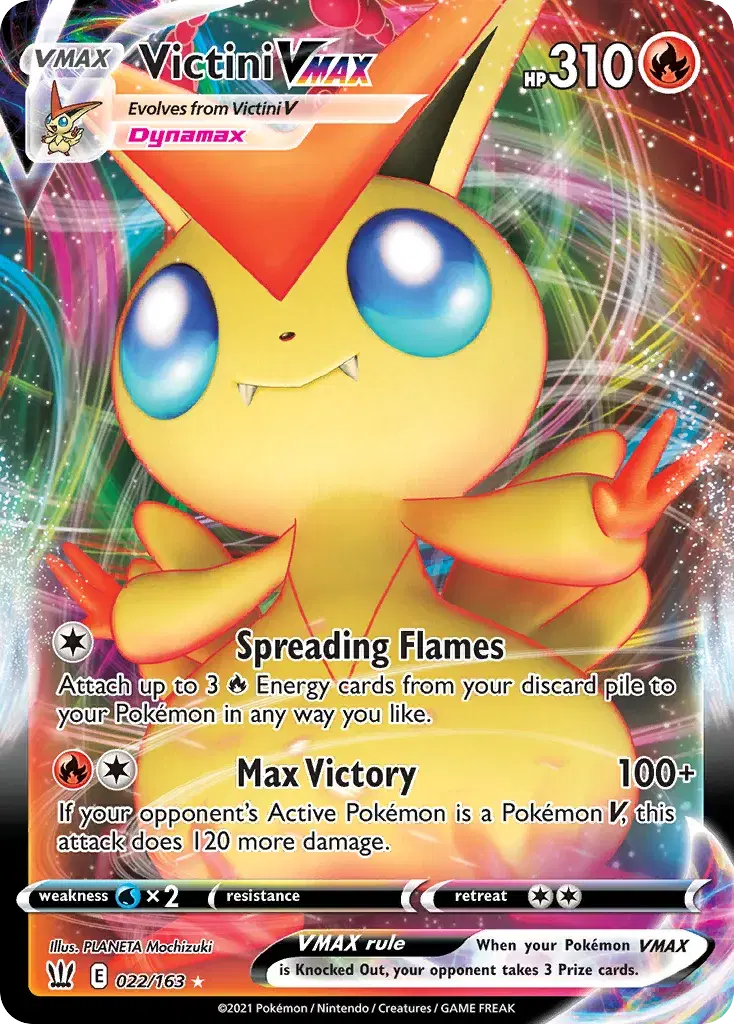 Victini VMAX Battle Styles 22