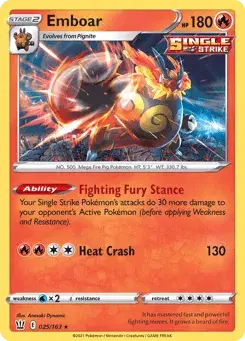 Emboar Battle Styles