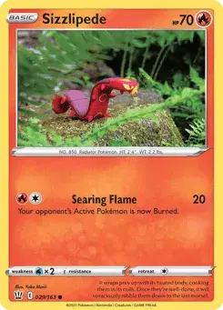 Sizzlipede Battle Styles