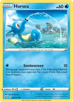 Horsea Battle Styles