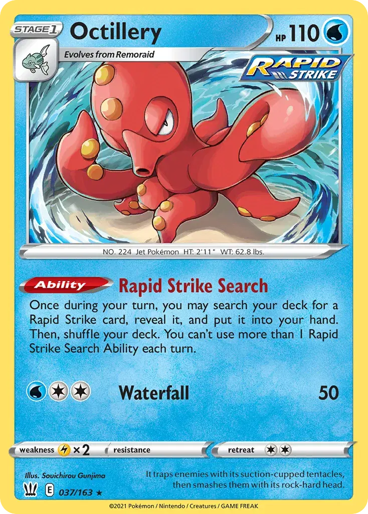 Octillery Battle Styles 37