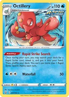 Octillery Battle Styles