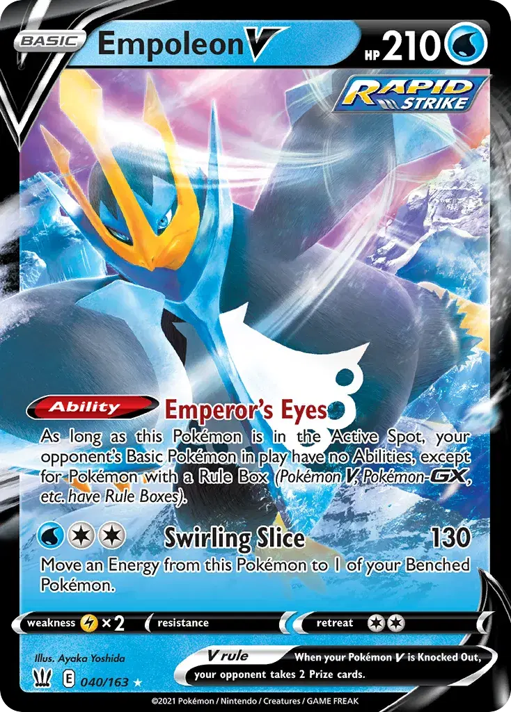 Empoleon V Battle Styles 40