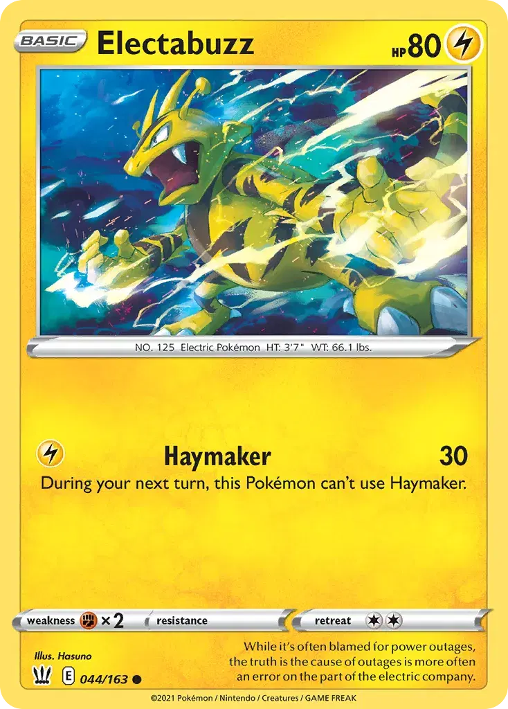 Electabuzz Battle Styles 44