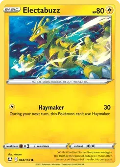 Electabuzz Battle Styles