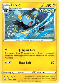 Luxio Battle Styles