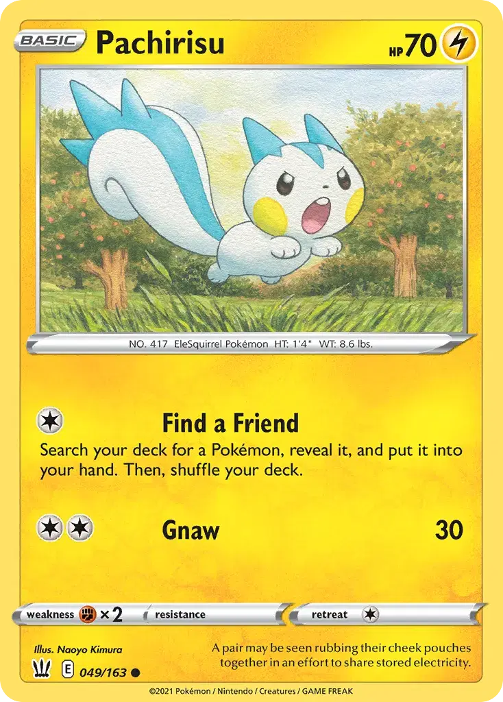 Pachirisu Battle Styles 49