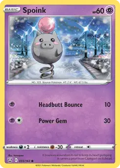 Spoink Battle Styles
