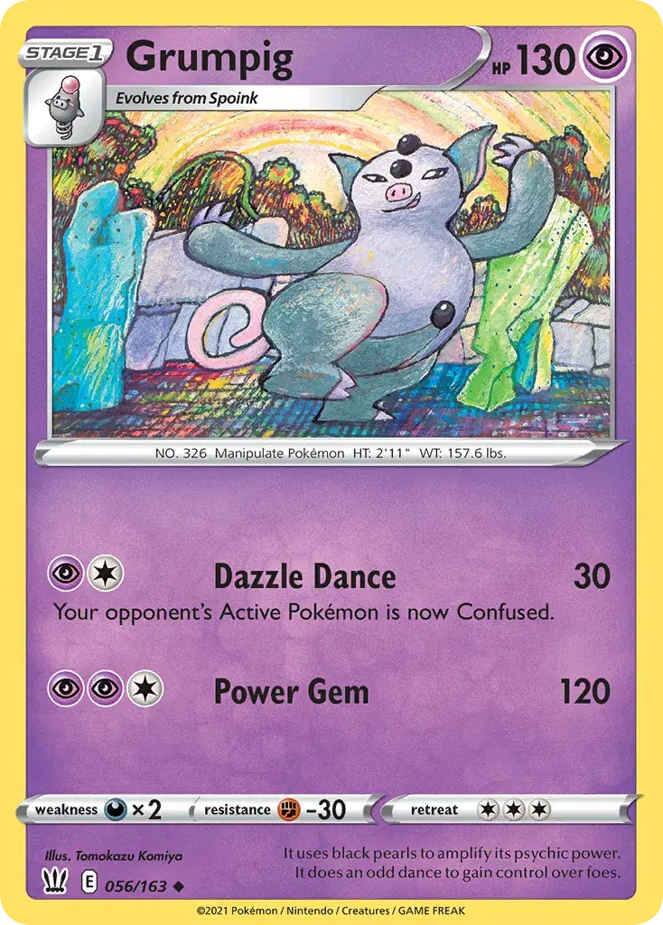 Grumpig Battle Styles 56