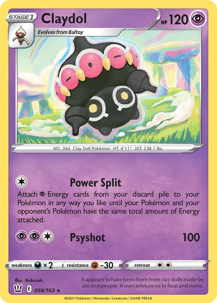 Claydol Battle Styles 58