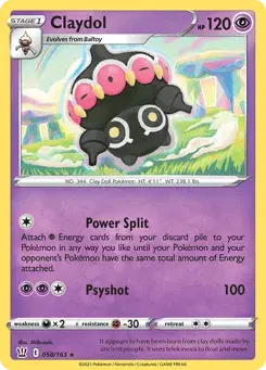 Claydol Battle Styles