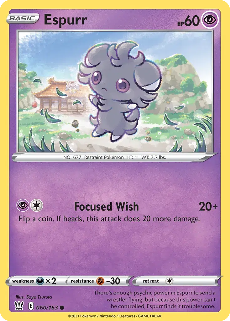 Espurr Battle Styles 60