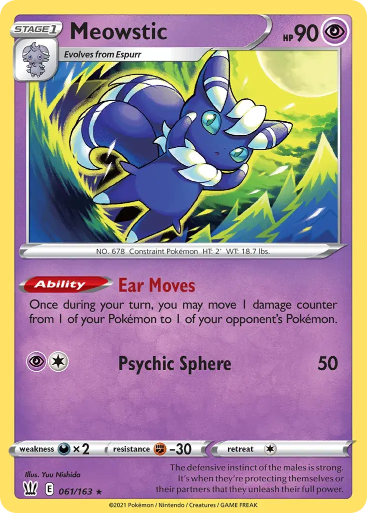Meowstic Battle Styles 61