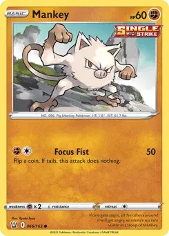 Mankey Battle Styles