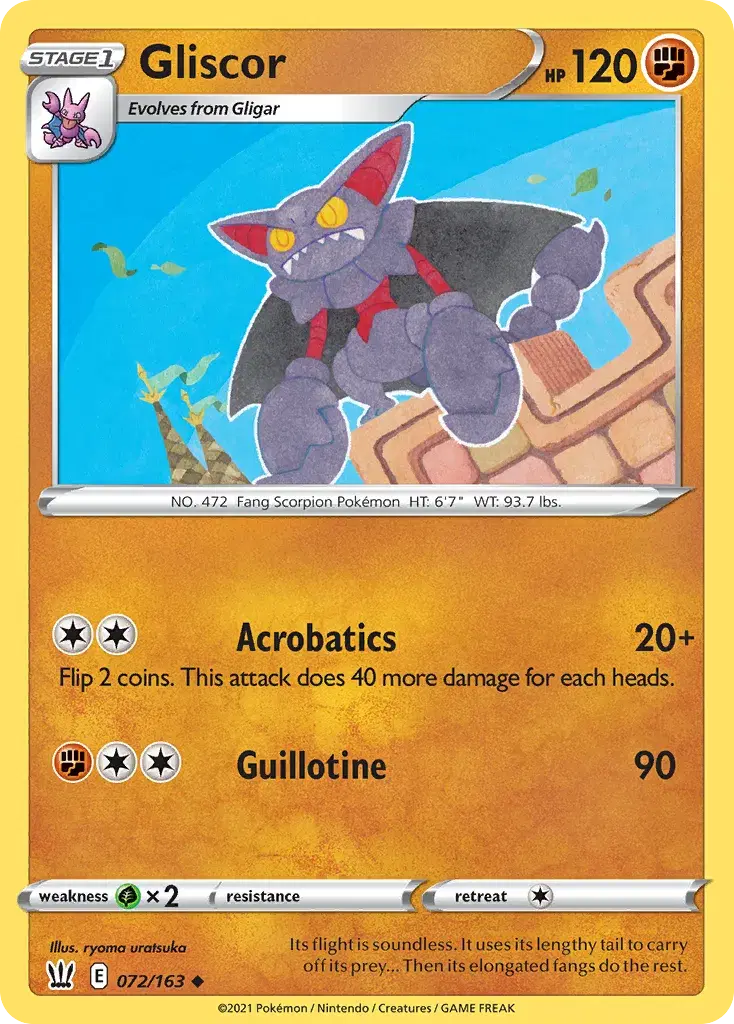 Gliscor Battle Styles 72