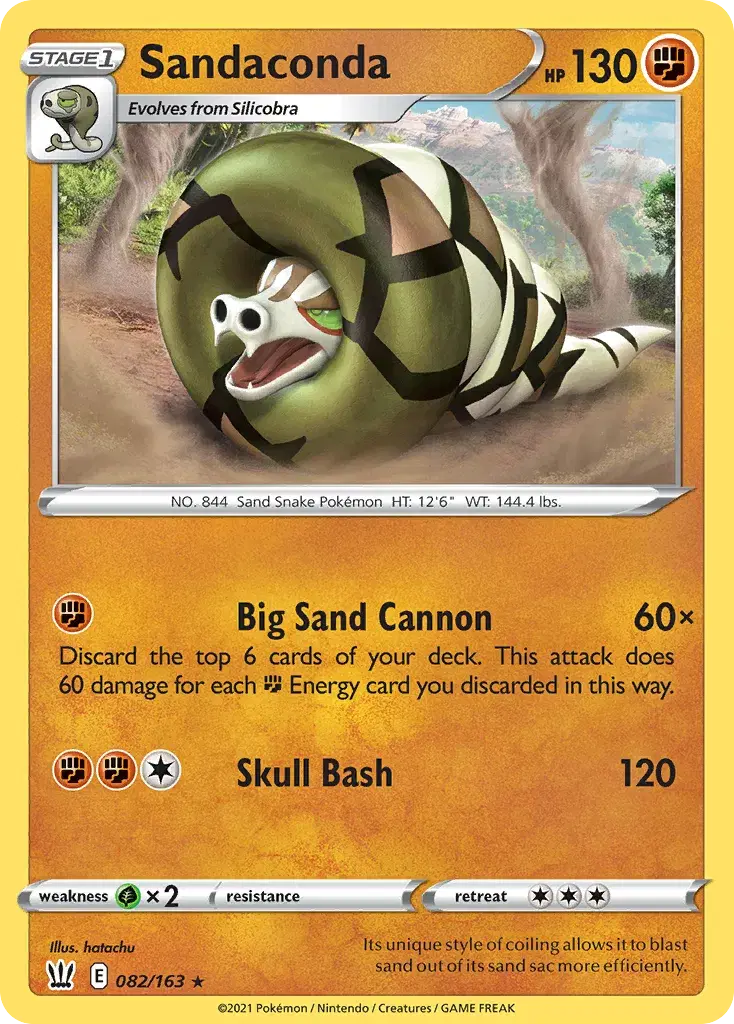Sandaconda Battle Styles 82