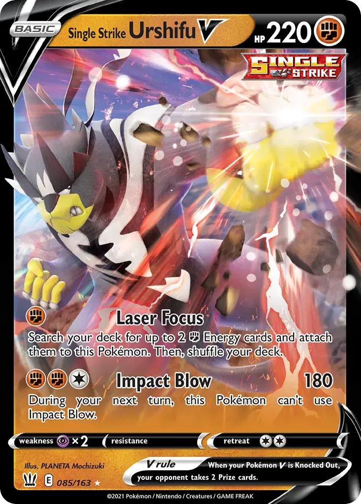 Single Strike Urshifu V Battle Styles 85