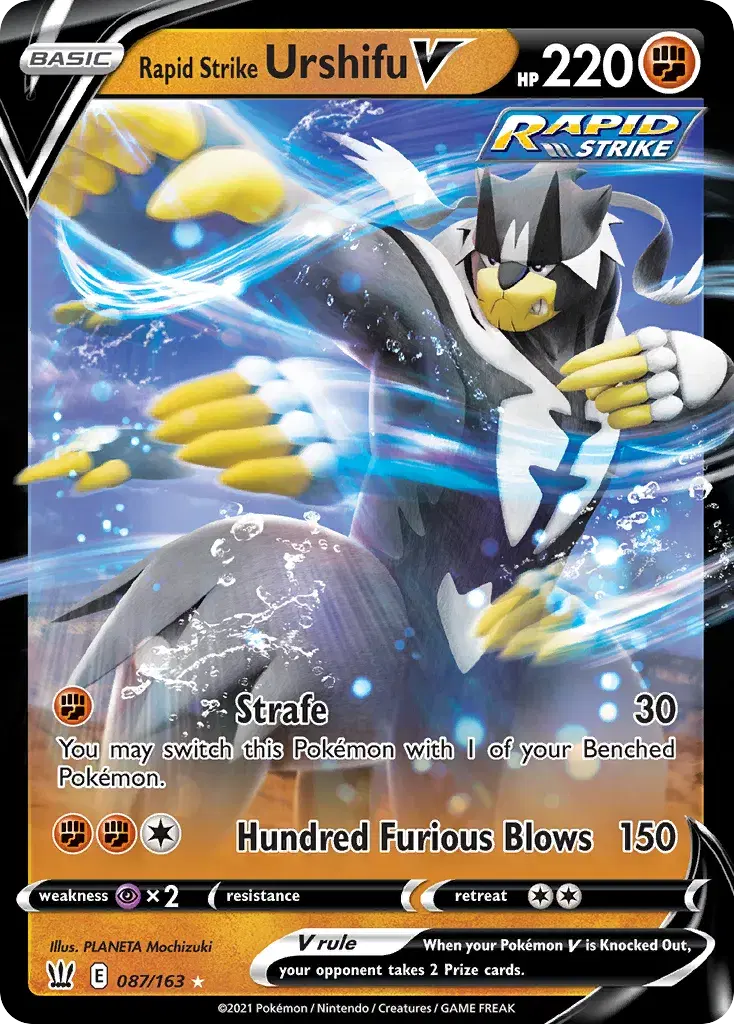Rapid Strike Urshifu V Battle Styles 87