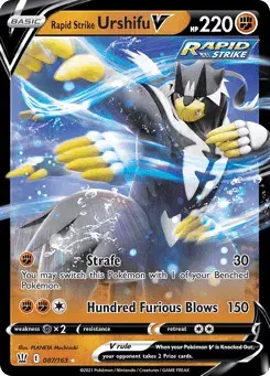 Rapid Strike Urshifu V Battle Styles