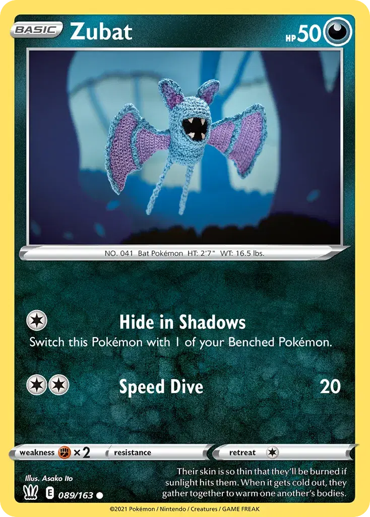 Zubat Battle Styles 89