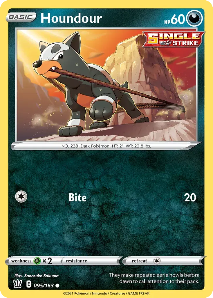 Houndour Battle Styles 95