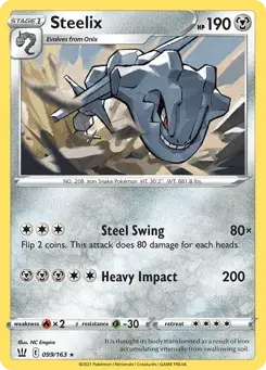 Steelix Battle Styles