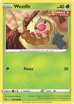 Weedle Chilling Reign
