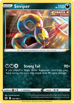 Seviper Chilling Reign