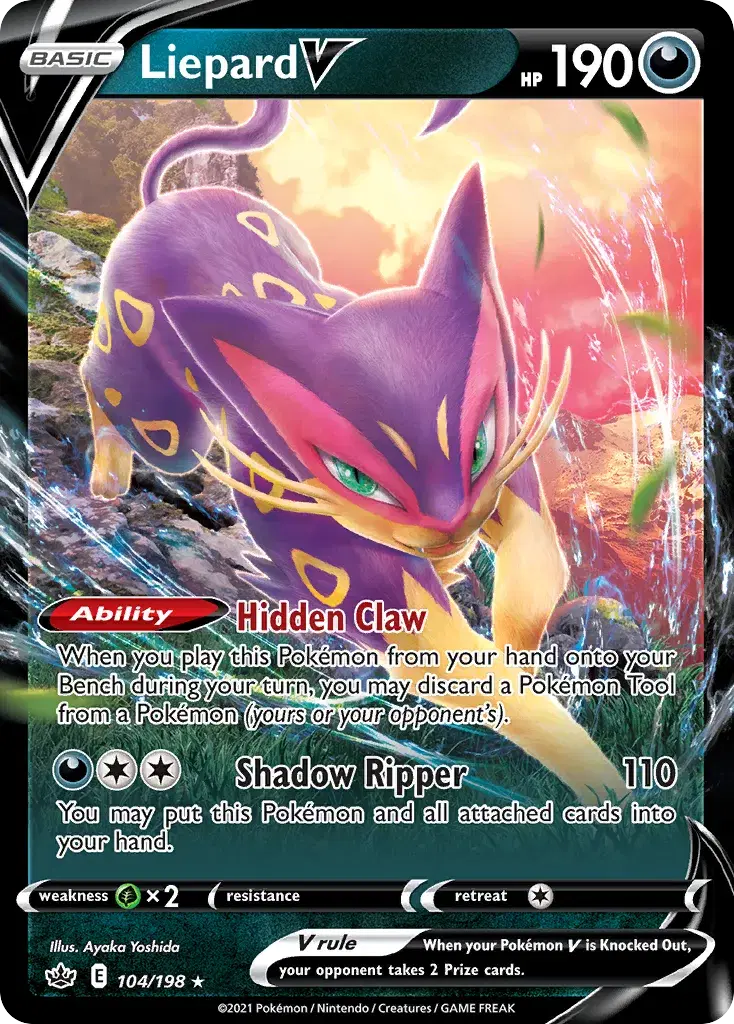 Liepard V Chilling Reign 104
